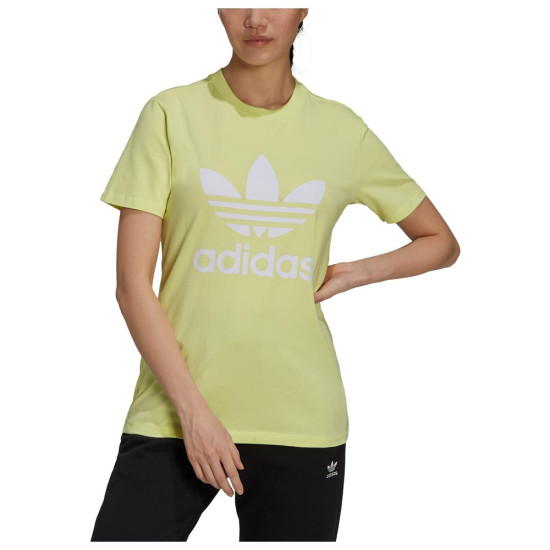 Adidas Γυναικεία κοντομάνικη μπλούζα Trefoil